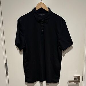 Zachary Prell Men's Black Short-Sleeve Polo